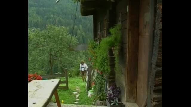 Busty German brunette fucked outdoors in the mountains