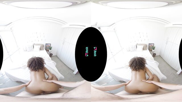Jenna Foxx nude big ass on bed VR POV