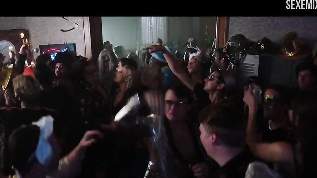 Josephine Langford New Year crowded fuck party in After We Collided