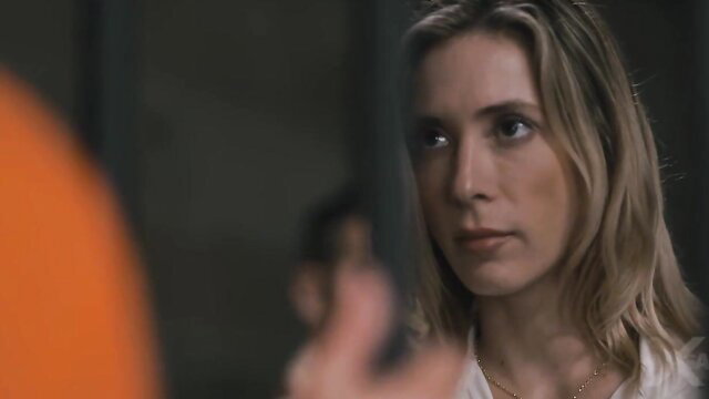 Kenzie Taylor in prison visit scene from A Killer On The Loose Pt. 2