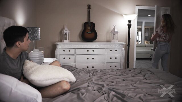 Charlie Forde eyes Ricky Spanish on bed in hot MissaX taboo scene