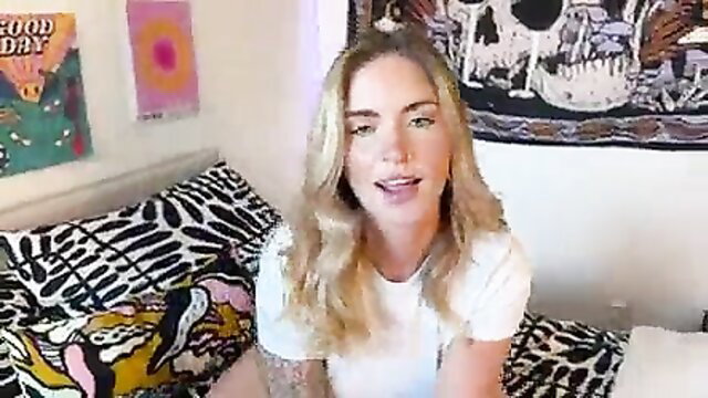 Hot blonde stepsister big tits begs to fuck in POV amateur