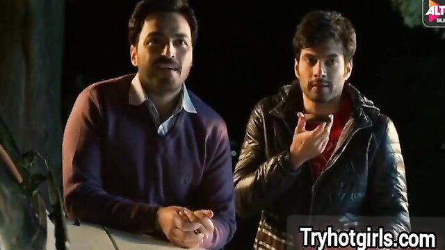 Two hot Indian men in seductive pose from Basanti Tere Ishq Mein Hindi hot short film