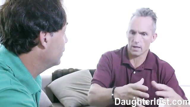Two men in conversation, daughter exchange paid sex thumbnail