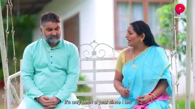 Jojo mature Indian couple chats intimately on swing in Parivartan S01E05