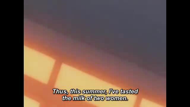 Milk Junkies 2 JAV scene: guy tasting milk from two busty women's huge tits