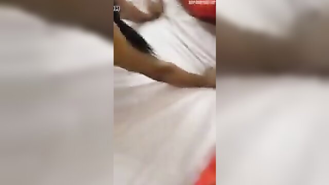 Blurry Delhi GF arm extended in bed during amateur Indian fuck