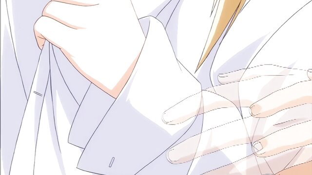 Anime hentai princess and maid giving blowjob to wealthy student