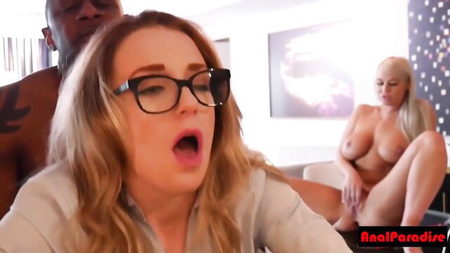 Kate Kennedy glasses mouth open on BBC, London River nude watches
