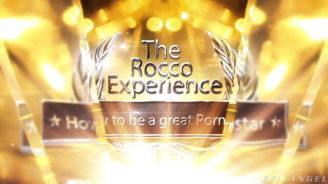 Rocco Experience: How to Be a Great Pornstar Evil Angel gold trophy promo