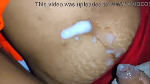 Desi Indian pussy with cum on skin after real sex