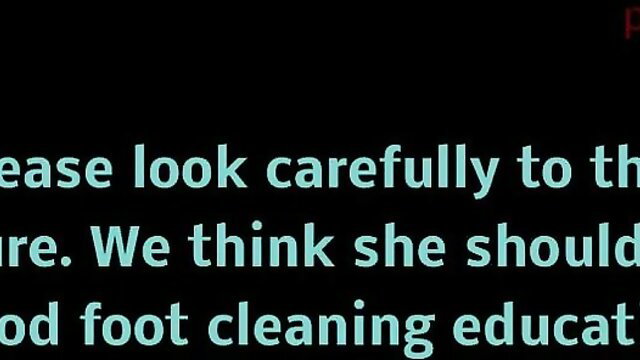 Slave girl in foot torture falaka bastinado punishment training