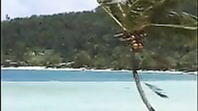 Eva Roberts exotic double penetration on tropical beach