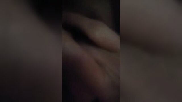 Blurry closeup of mature German GILF's nude body fingering herself