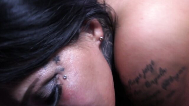 Ashley CumStar closeup face in German creampie gangbang