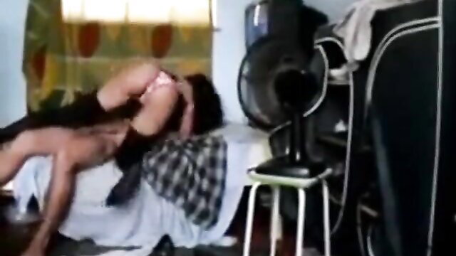 Hot Brazilian teen moaning and squirting in homemade sex