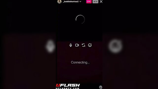 Cockflasher13 live flashing cock on UFlash app connecting screen