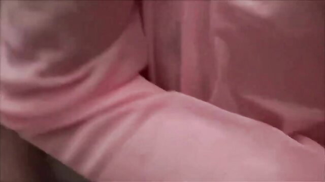 Kay Kash pink satin lingerie closeup in Mother Stepson sleepover