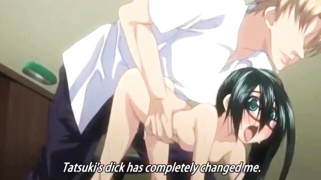 Imako System hentai girl with green hair fucked doggystyle by man