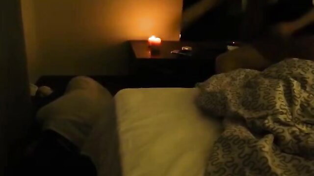 Chinese babe nude on bed, severely spanked BDSM preview