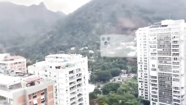 Fabulous transsexual tattooed beauty in high-rise view, uncut xxx