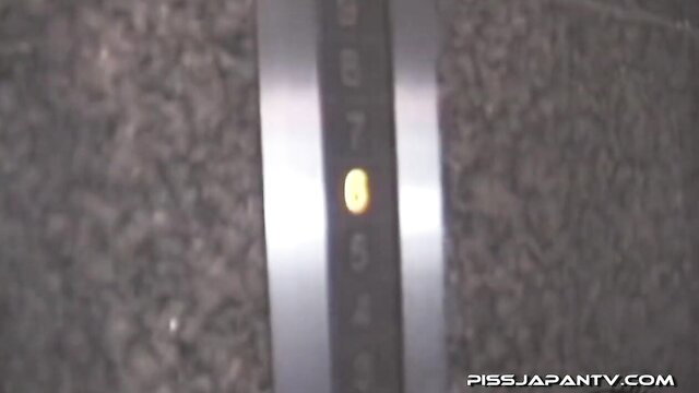 Japanese schoolgirl closeup golden shower piss stream outdoor HD