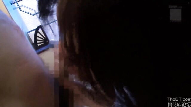 Blurry amateur JAV wife BDSM bondage censored fuck closeup