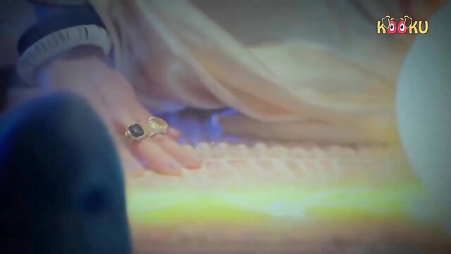 Chull Loveria Ep2 Kooku hot web series woman hands on glowing keyboard