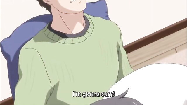 Anime guy in green sweater about to cum on hentai girl, Free Jewelry 1 JAV