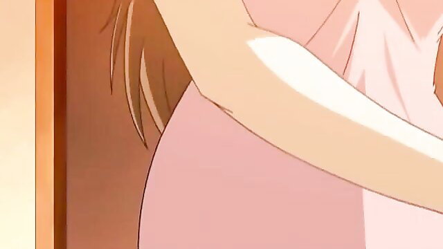 Anime girl in pink dress bondage tittyfuck pose hentai thumbnail