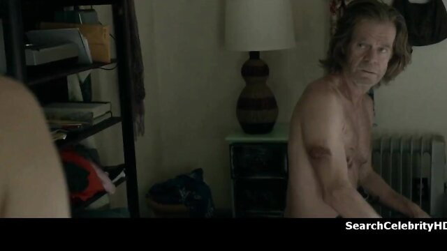 Bojana Novakovic nude side view in Shameless, bare chest exposed