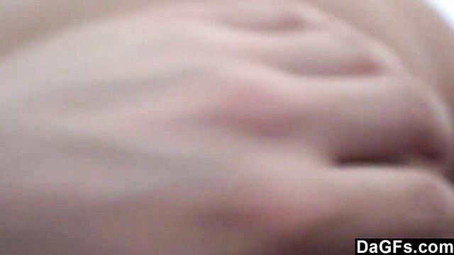Presley Dawson skinny teen handjob POV closeup
