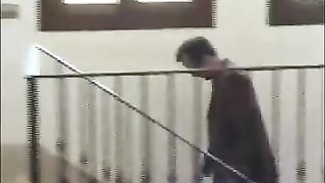 Ebony hottie bent over for intense OTK spanking punishment