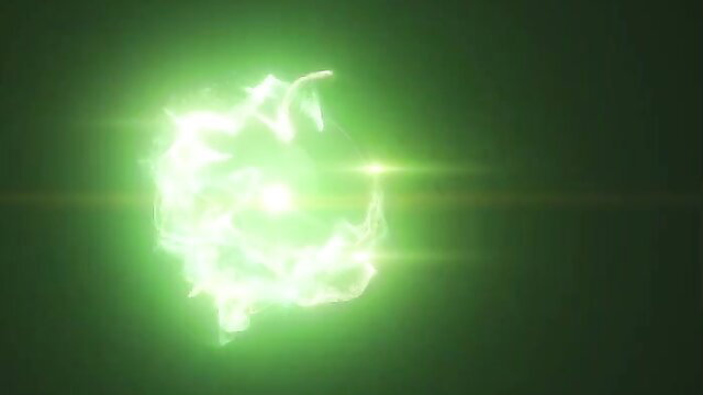 Glowing green energy effect thumbnail for MILF cowgirl ride porn