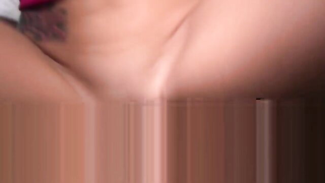 Jamie Jackson blurred closeup of pale tits and cleavage in adult video