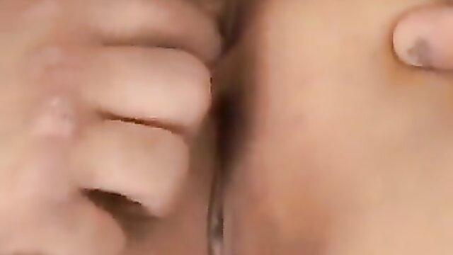 Closeup of mature Japanese grannie's wrinkled eye and fingers in explicit video thumbnail