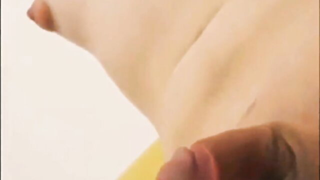 Closeup of pale small tits with erect nipples and dark cock near neck in Intersex Me NOW!