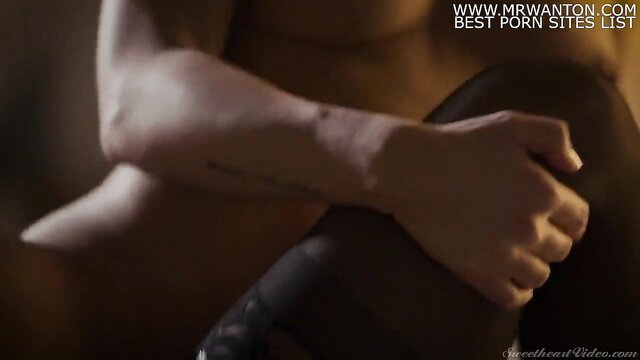 Aidra Fox and Carter Cruise lesbian intimacy closeup