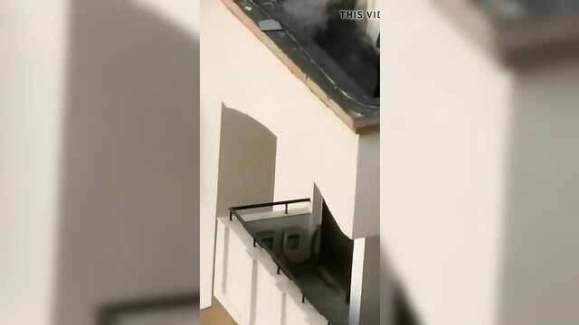 Indian couple balcony outdoor sex lockdown amateur thumbnail