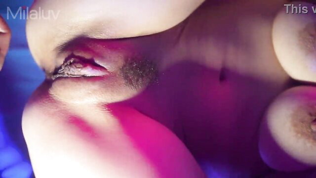 Milaluv close-up pussy fuck cum inside meaty tight pussy