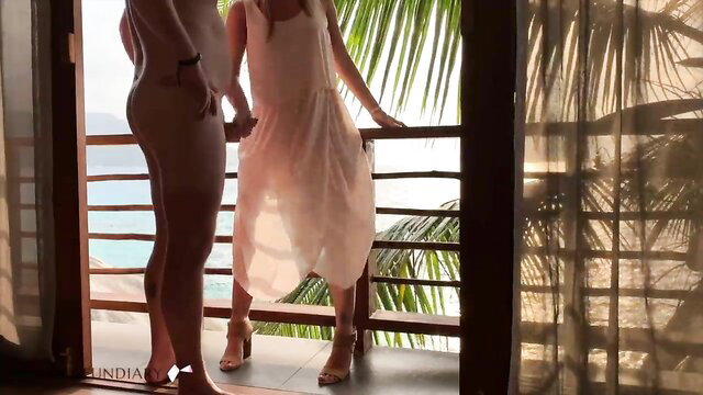 Projectfundiary Indian wife nude balcony sex on honeymoon
