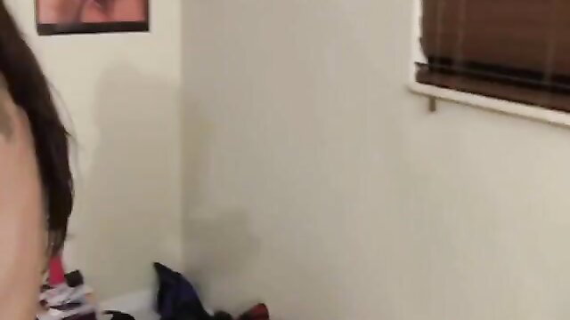 Asian amateur teen at student sex party closeup smile