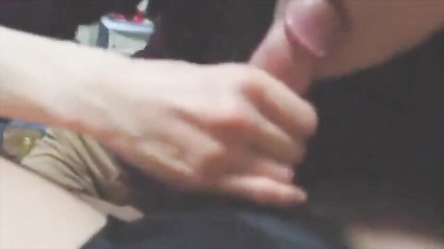 Oriental cutie gives deep BJ on webcam, hand gripping neck