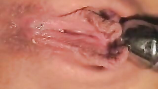 Swiss girl closeup fingering wet shaved pussy solo masturbation