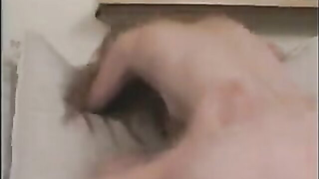 Blonde flat-chested girl's great ass fucked by huge cock on bed