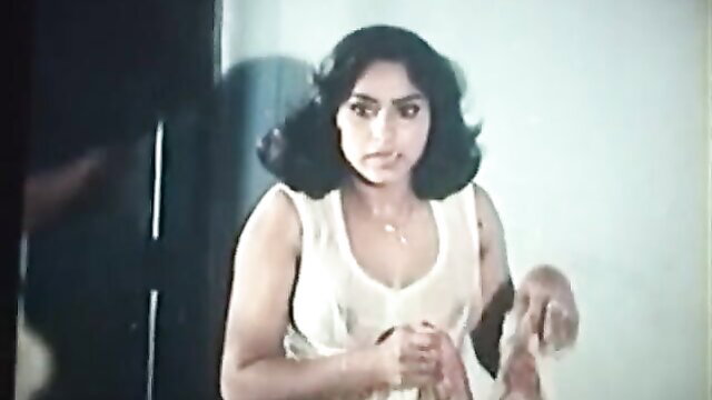 Suganthi in tight tank top, classic Indian cheating wife scene