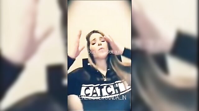 Love Randalin Compilation - Busty Blonde Teasing in Hoodie