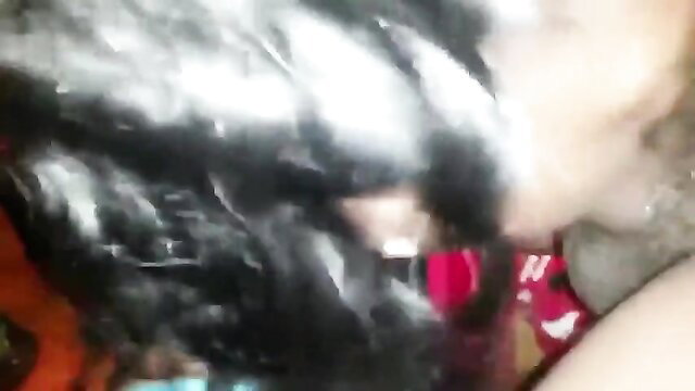 Black floozy deepthroats BBC, no gag reflex, takes massive facial cumshot