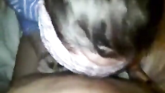 Dee Dee deepthroating large cock up close, messy oral action