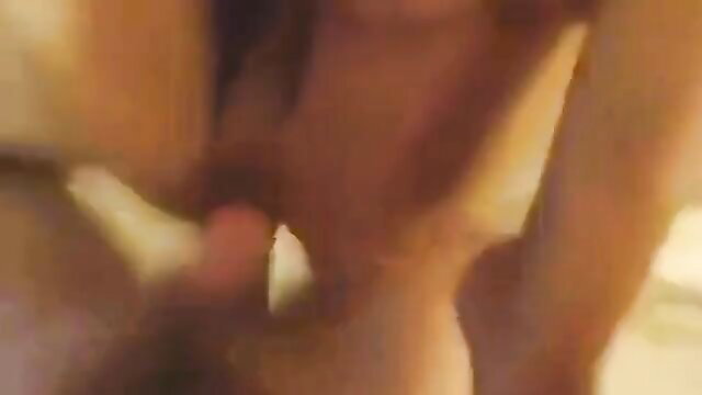 Blurry closeup of woman getting face pumped and cummed on by Seira